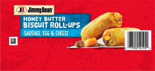 Jimmy Dean Sausage Egg Cheese Honey Butter Biscuit Roll Ups Ct