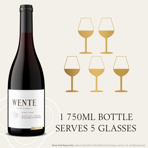 Wente Vineyards Pinot Noir California Red Wine 750 Ml QFC