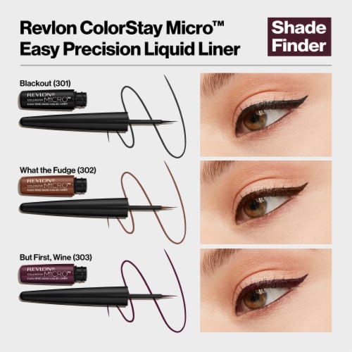 Revlon ColorStay Micro Easy Precision Liquid Eyeliner 301 Blackout 1