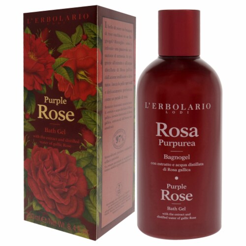 LErbolario Purple Rose Bath Gel Essence Of Roses 1 Ct 8 4 Oz Kroger