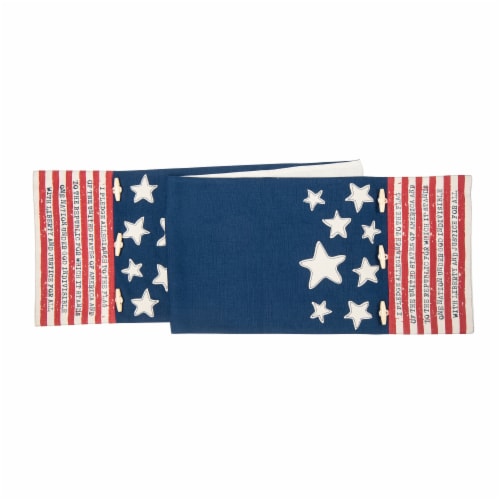 Patriotic American Flag Fourth Of July Table Runner Pick N Save