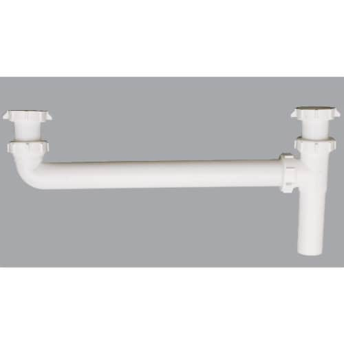 Do It Best 1 1 2 In X 16 In White Polypropylene End Outlet Waste