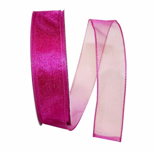 Reliant Ribbon 99908W 952 09K Sheer Lovely Value Wired Edge Ribbon