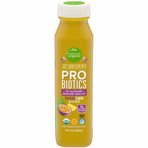 Simple Truth Organic Passionlemon Shine Probiotic Juice Drink Oz