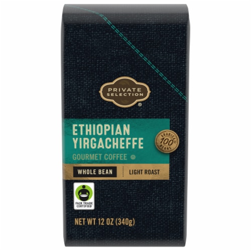 Private Selection Ethiopian Yirgacheffe Light Roast Whole Bean Coffee Oz Kroger