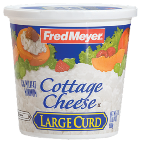 Fred Meyer Large Curd Cottage Cheese 24 Oz Kroger