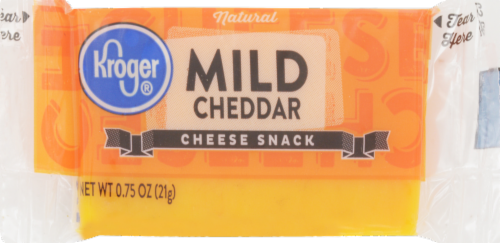 Kroger Mild Cheddar Cheese Snack 0 75 Oz QFC