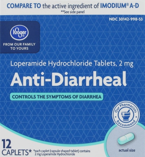 Kroger Anti Diarrheal Caplets Count Kroger