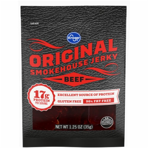 Kroger Original Beef Smokehouse Jerky Oz Kroger