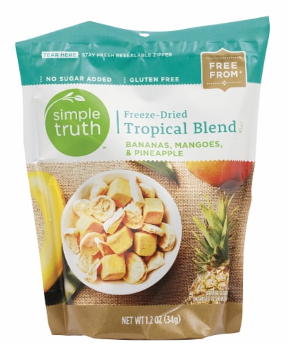 Simple Truth Gluten Free Freeze Dried Tropical Fruit Blend Oz