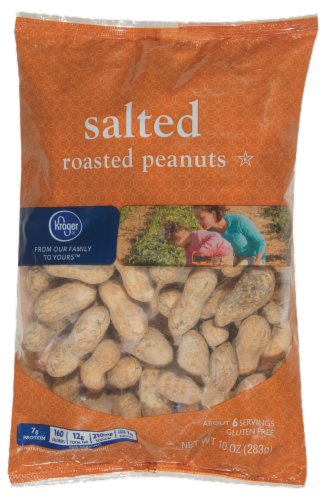 Kroger Roasted Salted In Shell Peanuts Oz Fred Meyer