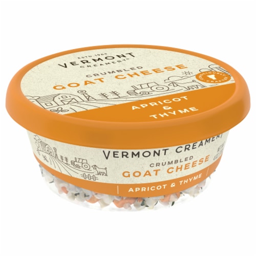 Vermont Creamery Apricot Thyme Crumbled Goat Cheese Oz Ralphs