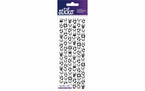 Ek Sticko Sticker Tiny Pandas Kroger