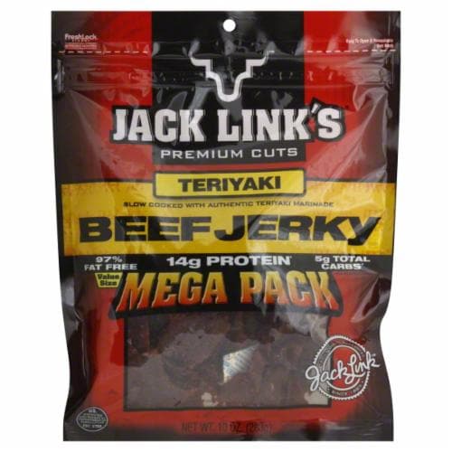 Jack Links Teriyaki Beef Jerky Mega Pack 9 Oz Kroger