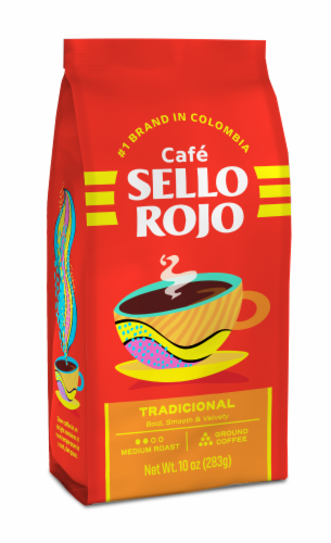 Cafe Sello Rojo Medium Roast Ground Tradicional Coffee Oz Oz