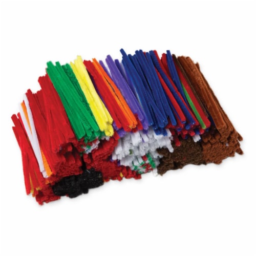 Creativity Street Jumbo Stems Classroom Pack Assorted Colors 6 X 6 Mm