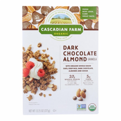 Cascadian Farm Organic Dark Chocolate Almond Granola Oz Frys