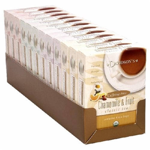 Davidson Organic Tea Assorted Herbal Classic Tea Box Of