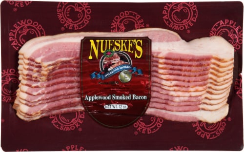 Nueske S Applewood Smoked Sliced Bacon 12 Oz Kroger