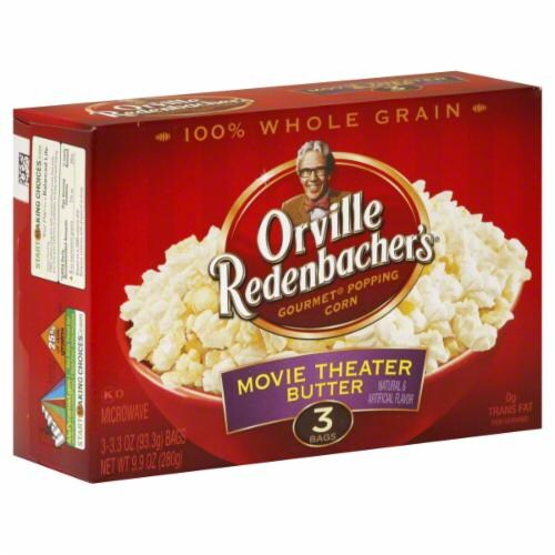 Orville Redenbacher S Movie Theater Butter Popcorn 3 Count 9 9 Oz