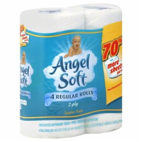 Angel Soft Bath Tissue Rolls King Soopers