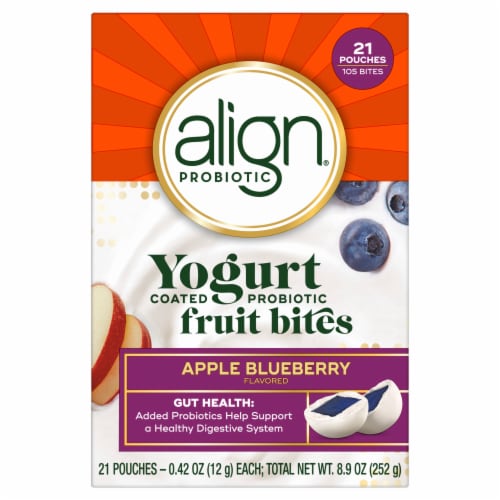 Align Probiotic Gut Health Yogurt Fruit Bites 21 Ct Kroger