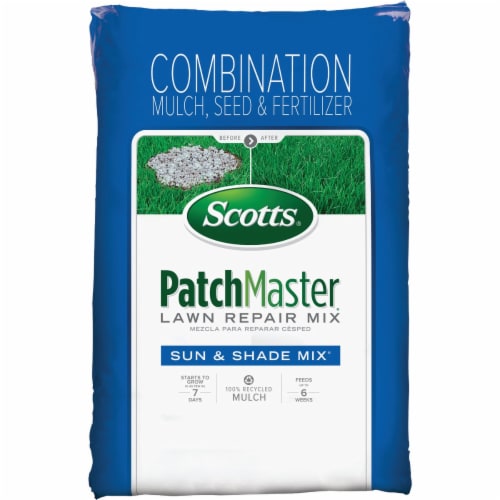 Scotts Patchmaster Mixed Sun Shade Lawn Repair Seed Mix Lb Total