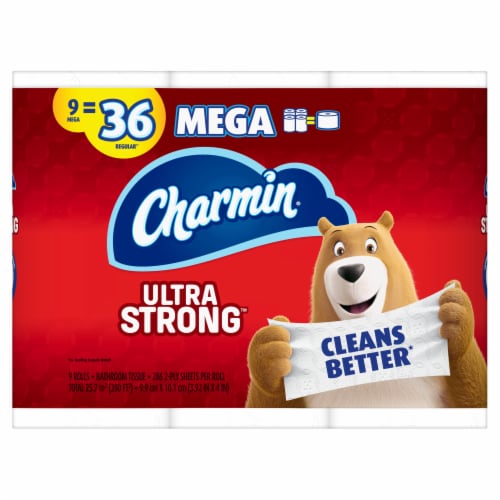 Charmin Ultra Strong Mega Roll Bath Tissue Rolls Kroger