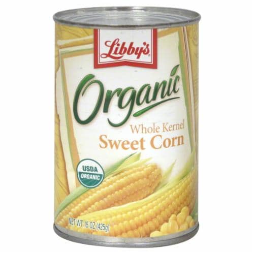 Libby S Organic Whole Kernel Sweet Corn Oz Foods Co