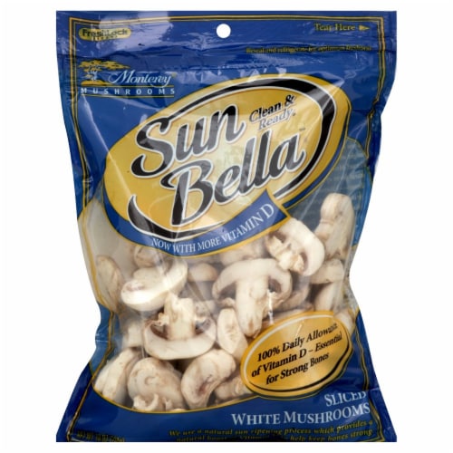 Monterey Mushrooms Sun Bella Sliced White Mushrooms 10 Oz Kroger