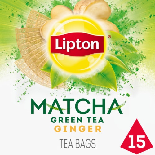 Lipton Magnificent Japanese Matcha Ginger Tea Bags Ct Qfc