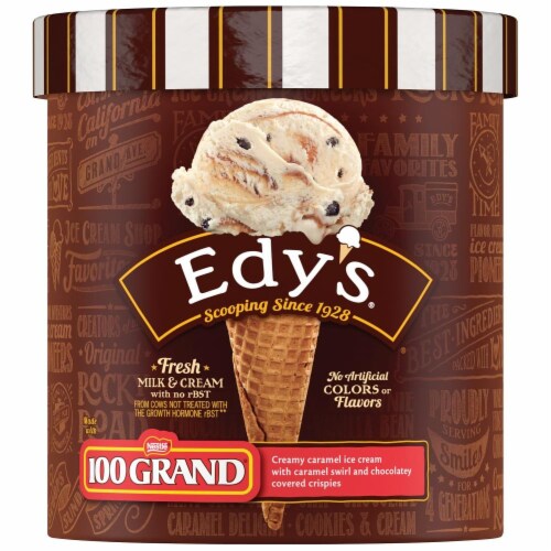 Edy S Made With Nestle 100 Grand Ice Cream 48 Fl Oz Kroger