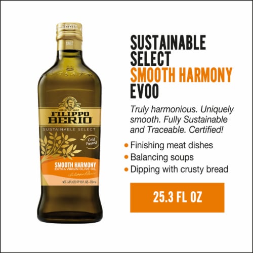 Filippo Berio Sustainable Select Extra Virgin Smooth Harmony Olive Oil