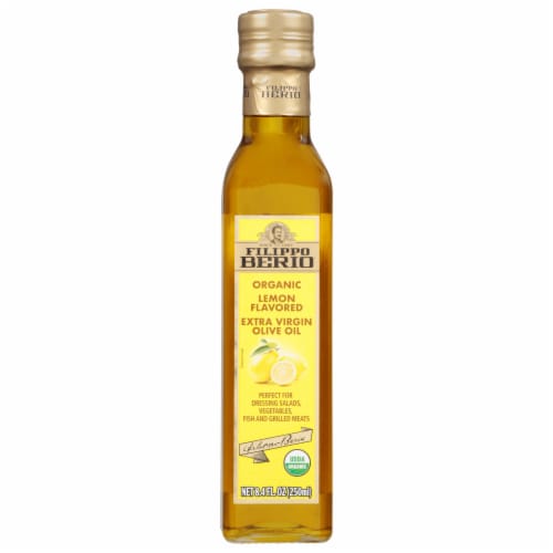 Filippo Berio Oil Olive Oil Lemon Flavor Organic Fl Oz Case Of