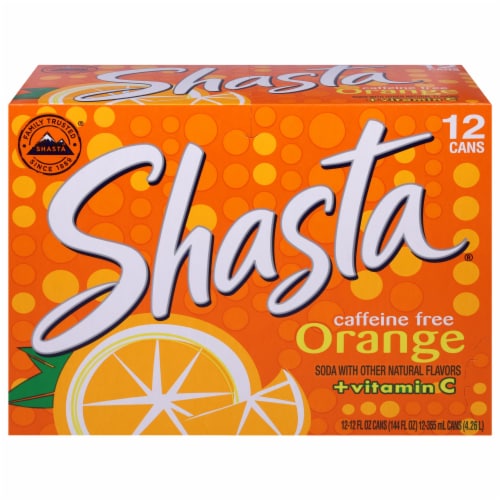 Shasta Orange Soda Cans Fl Oz Kroger