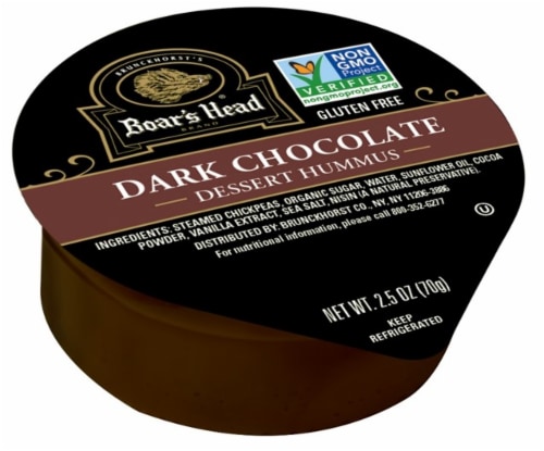 Boar S Head Dark Chocolate Hummus 2 5 Oz 2 5 Oz Smiths Food And Drug