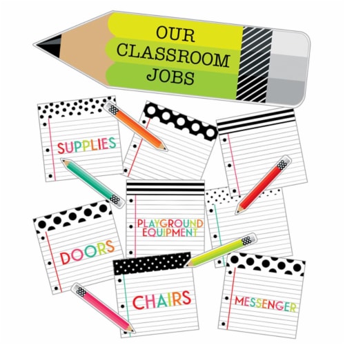 Carson Dellosa Education Cd Brights Classroom Jobs Mini Bulletin