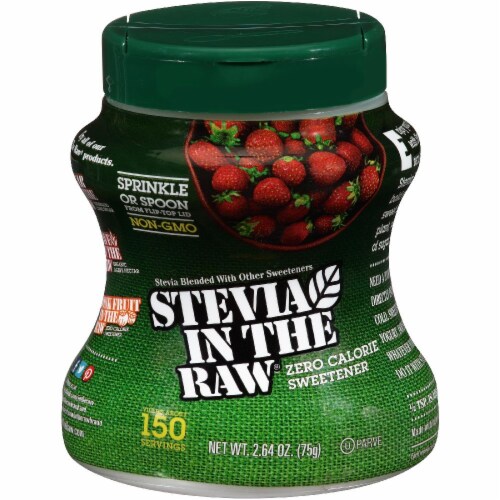 Stevia In The Raw Zero Calorie Sweetener 2 6 Oz Food 4 Less