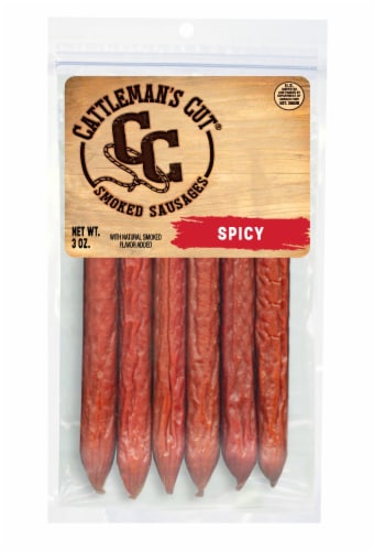 Cattleman S Cut Spicy Smoked Sausages 3 Oz Kroger