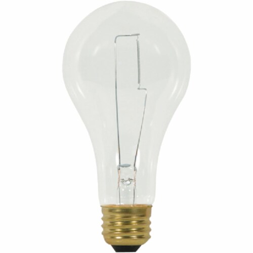 Satco W Clear Soft White Medium Base A Dimmable Incandescent Light