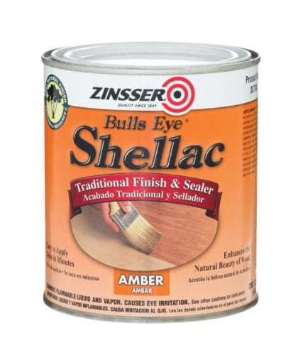 Zinsser Bulls Eye Shellac Finish And Sealer Amber 1 Ct Kroger