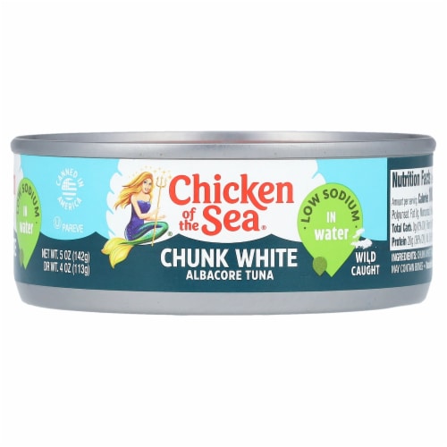 Chicken Of The Sea Chunk White Albacore Tuna In Water Wild Caught