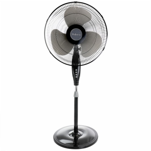 Holmes Oscillating Inch Blade Stand Fan With Metal Grill In Black