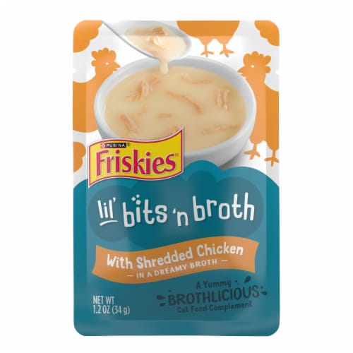 Purina Friskies Wet Cat Food Complement Lil Slurprises With Shredded