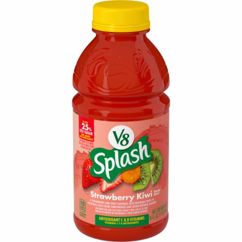 V Splash Strawberry Kiwi Flavored Juice Drink Fl Oz Kroger