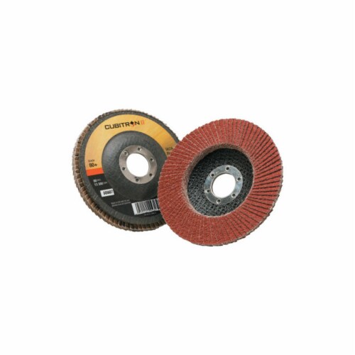 Cubitron II Flap Disc 967A 4 1 2 In Dia 80 Grit 7 8 In Arbor 13 300