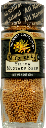 McCormick Gourmet Yellow Mustard Seed 2 5 Oz Ralphs