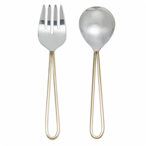 Abbott Collections AB 36 LOOP SALAD 11 5 In Loop Handle Salad Servers