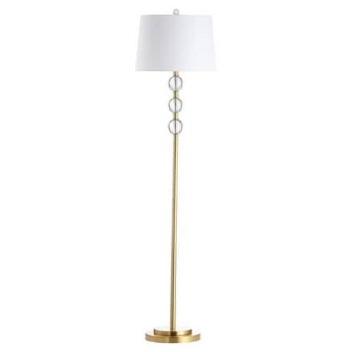 Dainolite Metal Transitional 1 Light Rose Aged Brass Floor Lamp 1 Kroger