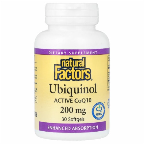 Natural Factors Ubiquinol Mg Softgels Count Pick N Save